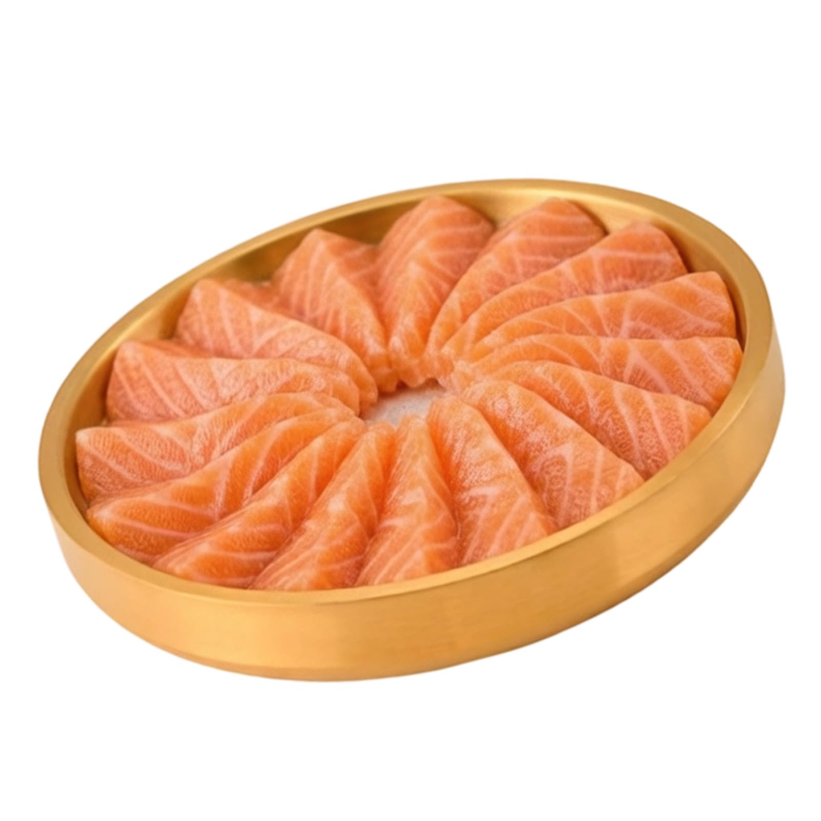Whoasyst Premium Stainless Steel Ice Plate for Social Incidents Snacks and Sushi Presentation Rust Easy to Maintain Ideal for Indoor Outdoor Use Rustproof Ice Tray