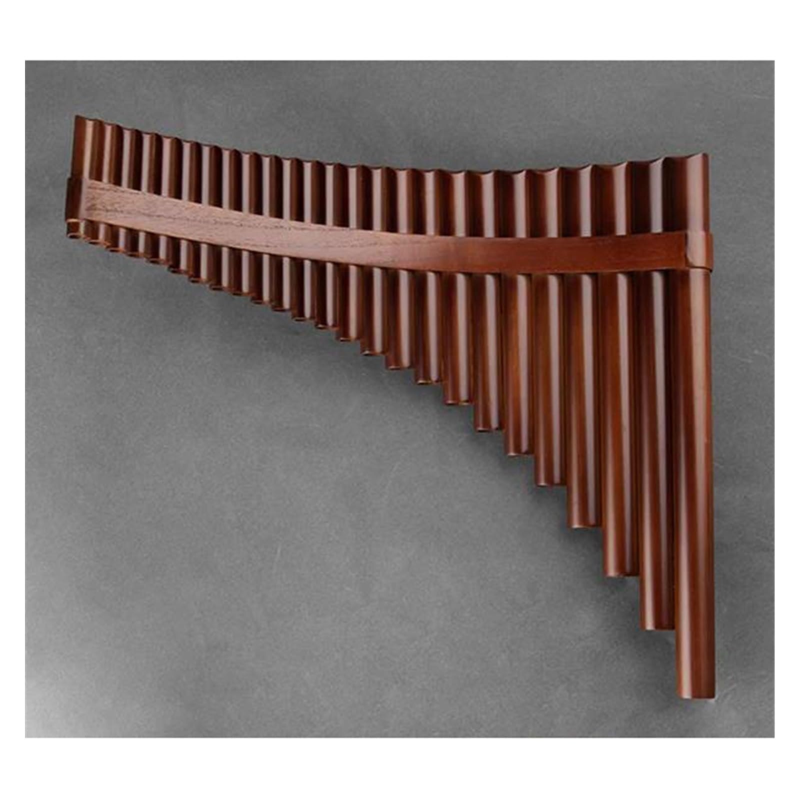 Professionelles Panflöten Blasinstrument 25 Pfeifen G Melodie Traditionelles Bambus Blasinstrument Panflöte(Right hand)