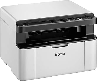 Brother DCP-1610W Mono Laser Printer - All-in-One, Wireless/USB 2.0, Compact, A4 Printer, Small Office/Home Printer, White