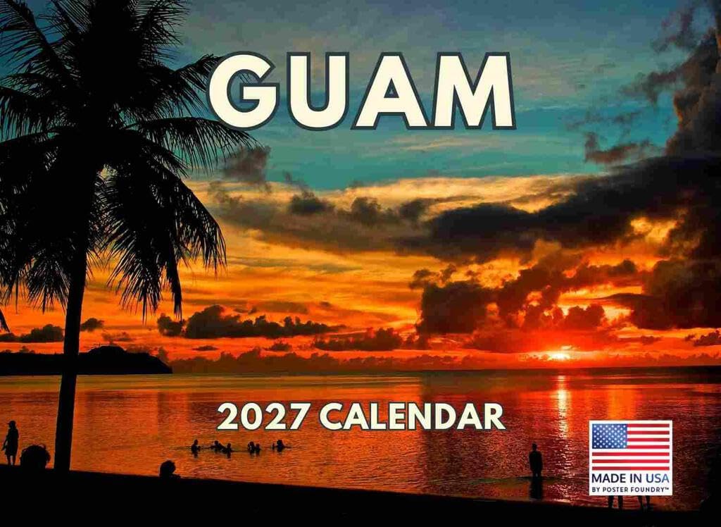 Guam Calendar 2027 Monthly Wall Calender 12 Month โ image 1