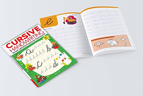 Cursive Handwriting: Small Letters, Capital Letters, Joining Letters and Word Family: Level 1 Practice Workbooks For Children (Set of 4 Books) - Image 5