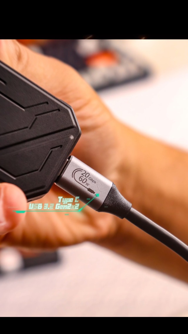 KingSpec Z5 512GB External SSD - 2100MB/s, Portable Solid State