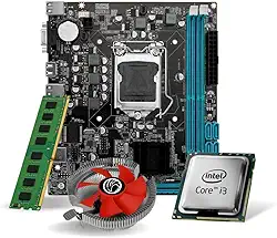 KIT UPGRADE INTEL CORE I3 2100 + PLACA MÃE H61 LGA1155 + 8GB RAM DDR3