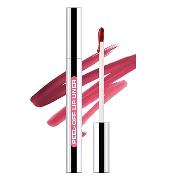Lip Stain Peel Off, Long Lasting Plumper Peel off Lip Stain, Lip Tint Stain, Gift Makeup for Women Girls 0#, 0#