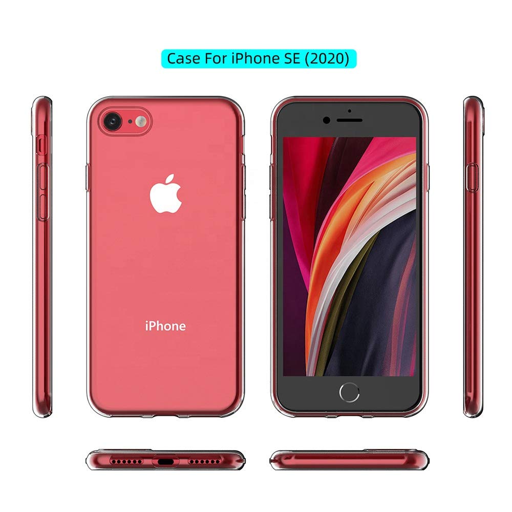 Case For New Iphone Se Case Clear Shock Proof Tpu Transparent Bumper Phone Case Back Cover For Iphone Se 7 8 4 7 Buy Online At Best Price In Uae Amazon Ae Case For New Iphone Se Case Clear Shock Proof Tpu Transparent Bumper Phone Case Back Cover For Iphone Se 7 8 4 7 Buy Online At Best Price In Uae Amazon Ae