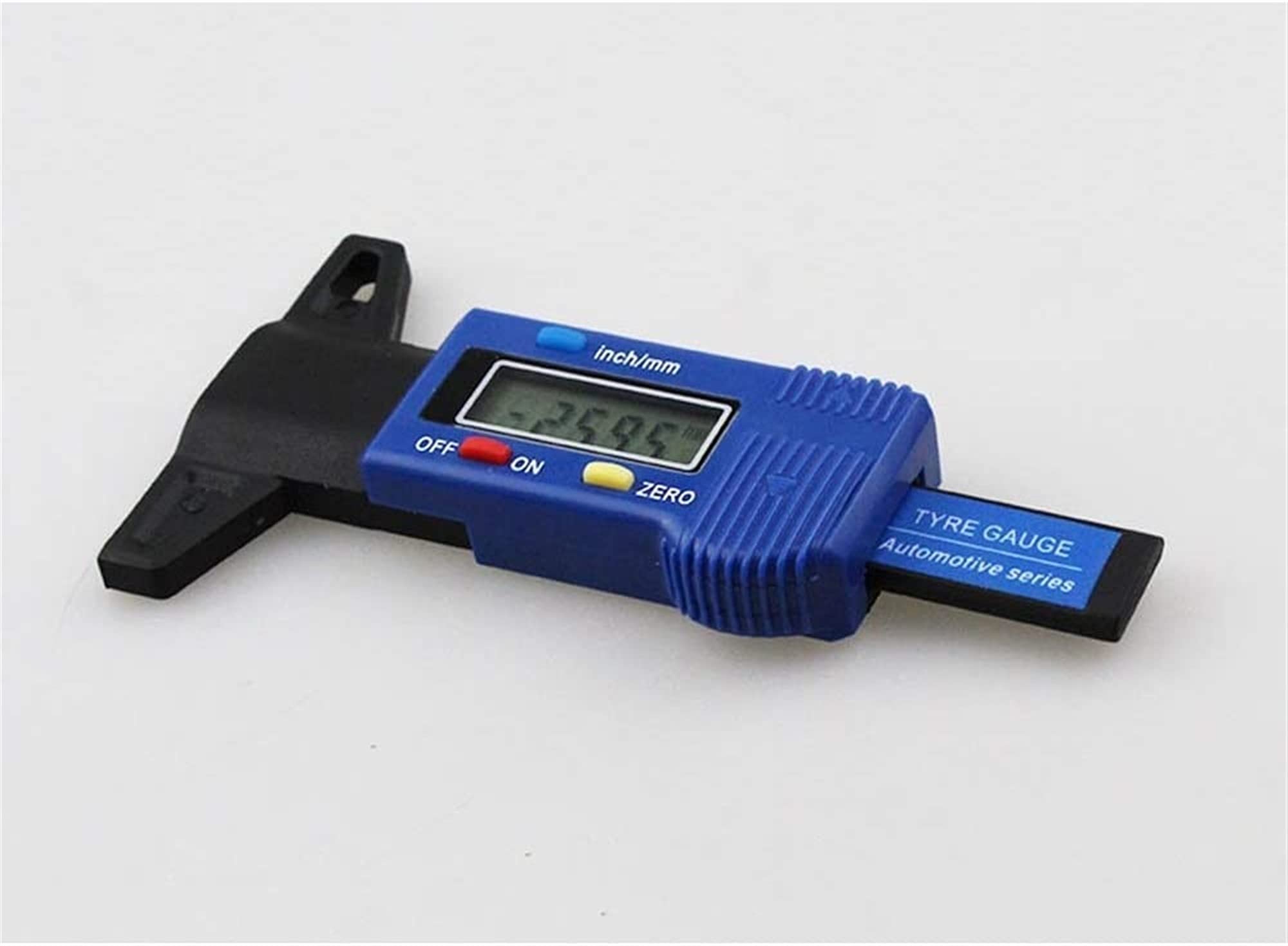 Calibrador Sonda de metal Pantalla digital electrónica Medidor de profundidad de la banda de rodadura Medidor de banda de rodadura Calibrador Vernier profundo Herramienta de medición Herramienta