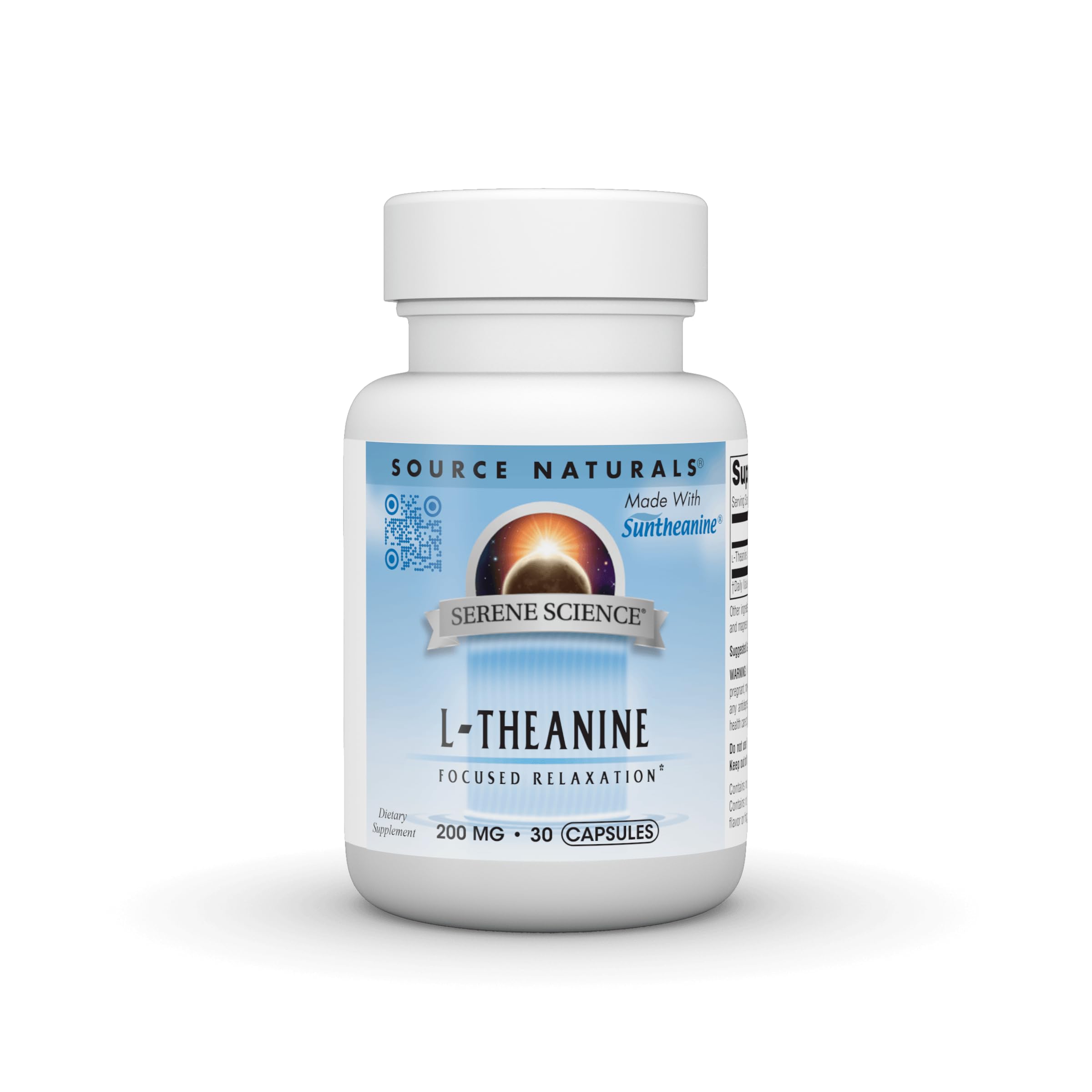 Source Naturals Serene Science L-Theanine, 200 mg - 30 Capsules
