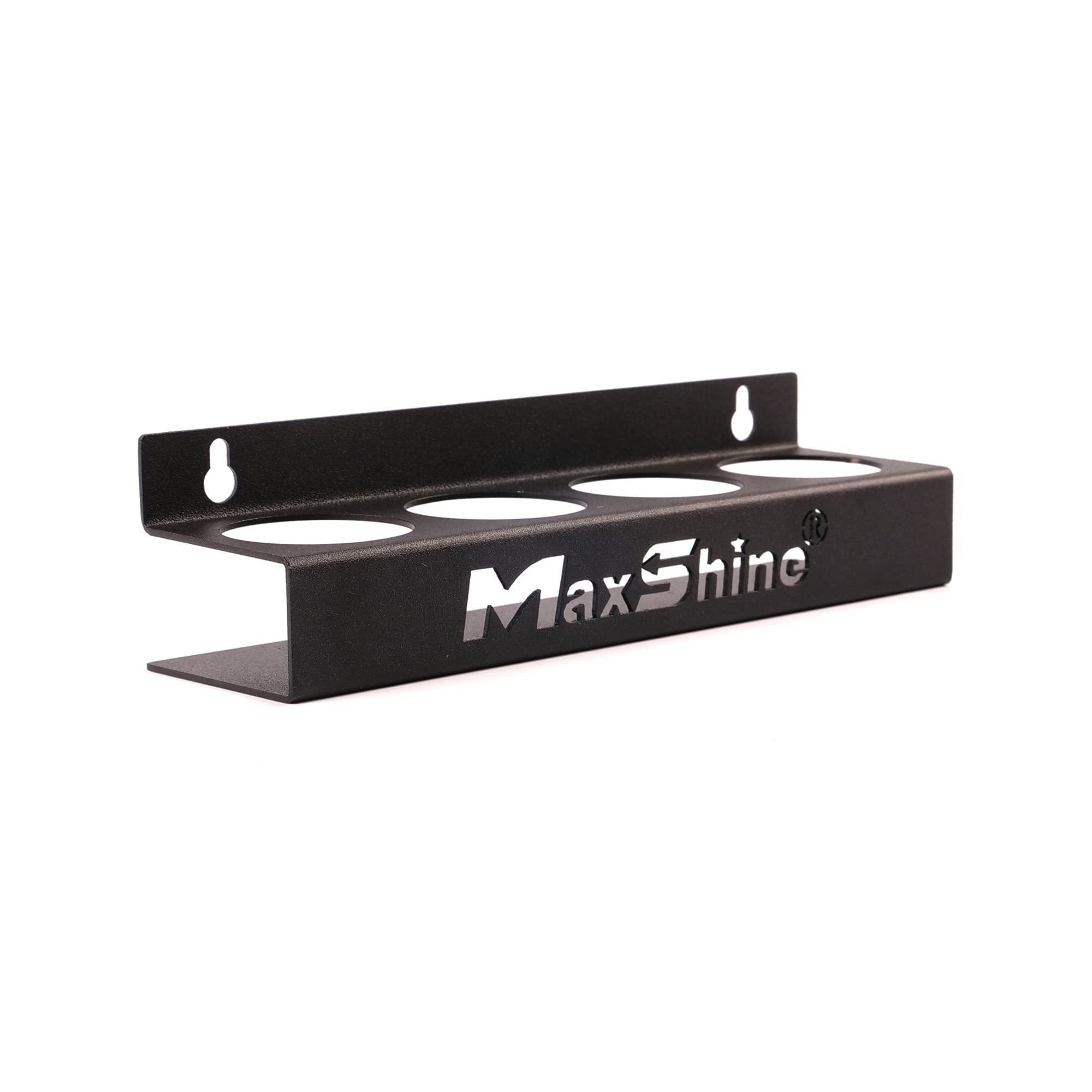 Maxshine Universal Detailing Ceramic Coating Holder - Holds 4 Bottles (50-100ml), Sturdy & Lightweight Organizer, Easy Wall Mounting, Premium Auto Detailing Accessories for Garage & Mobile Use