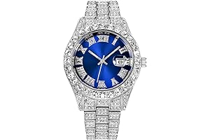 Men's Diamond Watch: Iced Out Bling
