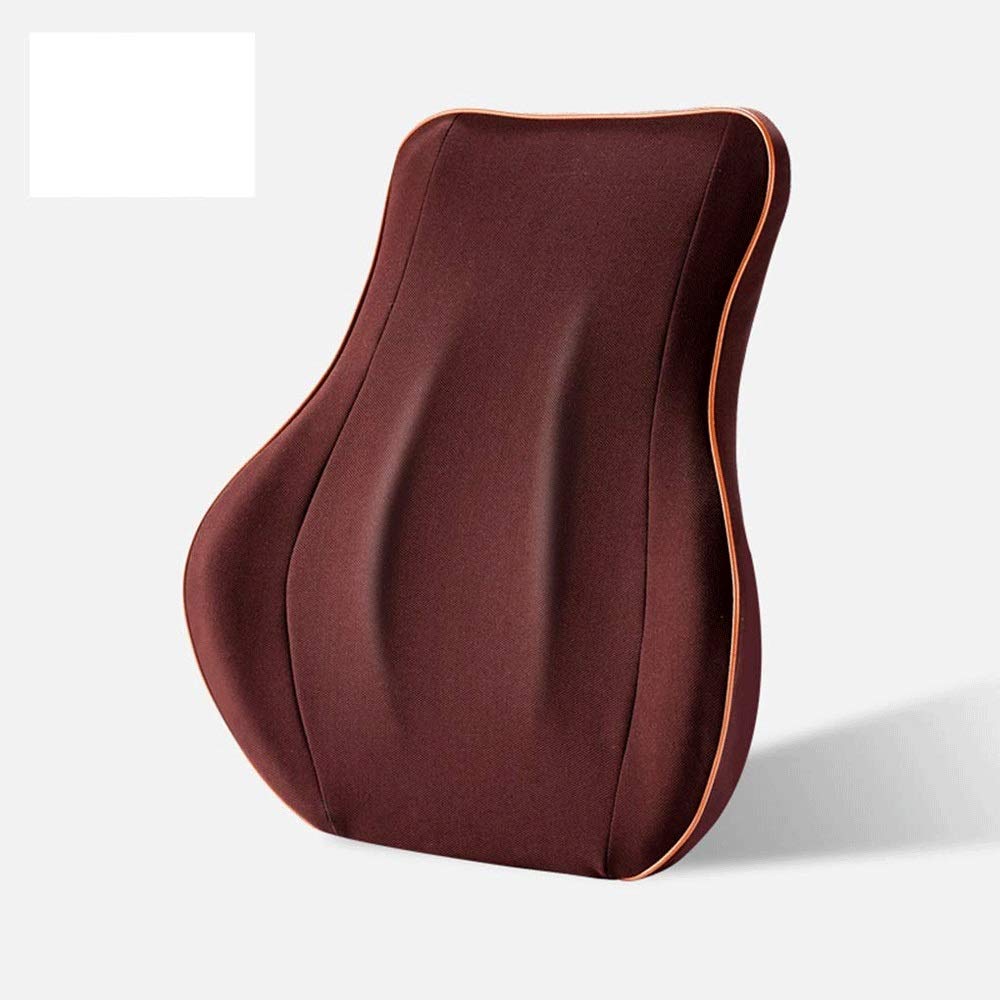 Cuscino di supporto for la schiena, Cuscino di supporto lombare, Cuscino lombare Schiuma di memoria Cuscino ergonomico for sedia da ufficio(3-Pack)