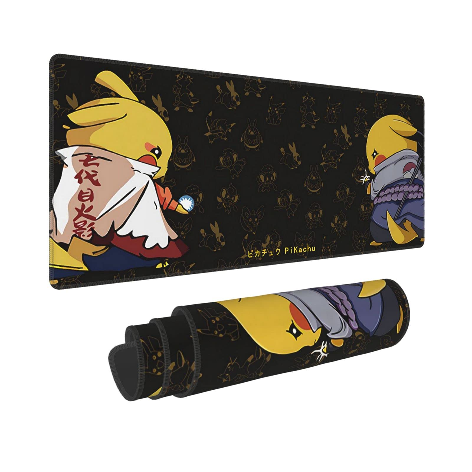 Anime Customized Large Extended Gaming Mouse Pad with Stitched Edges and Non-Slip Rubber Base,Suitable for Office and Home Use,31.5x11.8x0.12 Inches