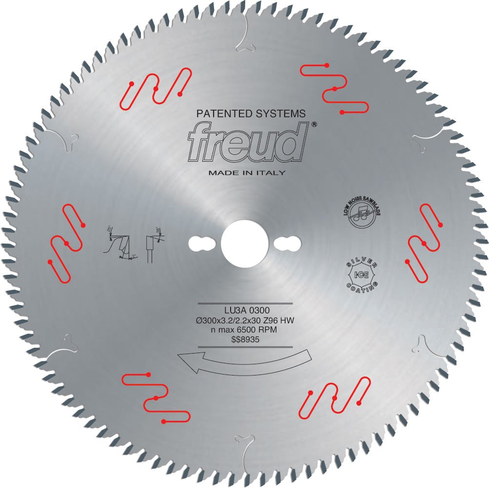 Freud300 mm x 96T Panel Sizing on Sliding Table Saws (LU3A03), Multi, One Size
