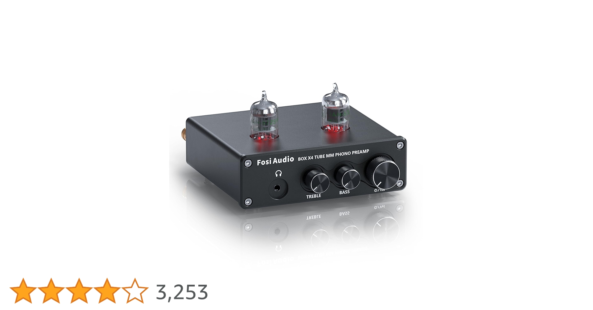 BOX X4 フォノプリアンプ 5725W真空管 MM対応 ヘッドホンアンプ Nobsoud Douk Audio T4 PRO Mini 5654 真空管 フォノプリアンプ
