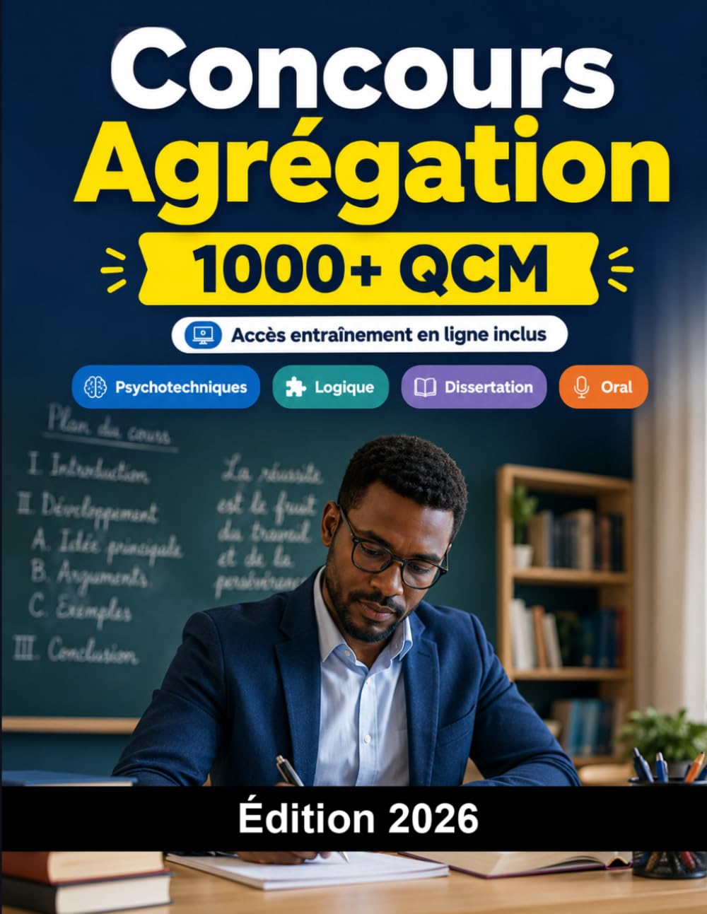 Concours Agrégation 2026: Préparation intensive avec QCM, dissertation, leçon, épreuves disciplinaires et oral