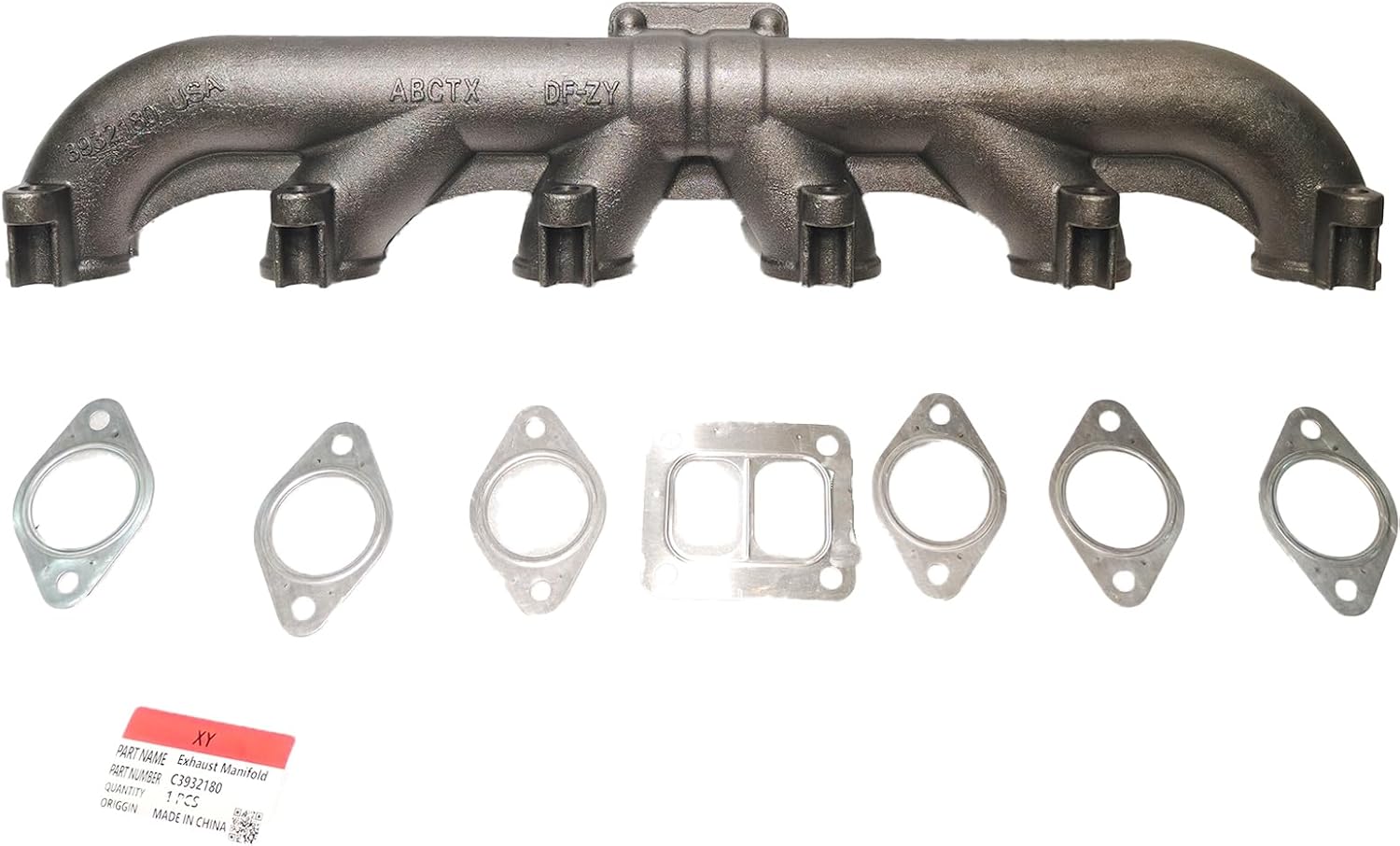 Exhaust Manifold C3906741 C3932180 3906741 3932180 Fits for Cummins 6CT 6CT8.3 6C 8.3L Engine