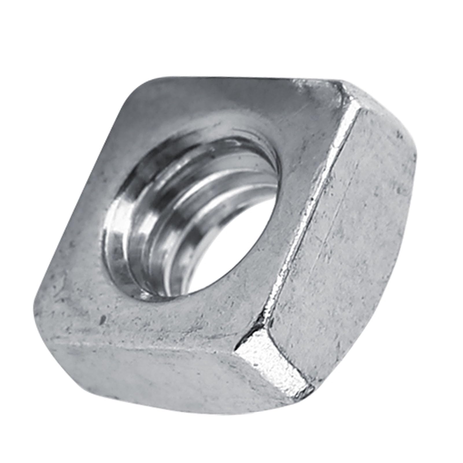 Lock Nuts Kit M3 M4 M5 M8 M6 Nuts Optional DIN557 Thread Stainless Steel SS304 Square Nut Fastener Supply for Screw Bolt (M3 (100 piecespack)) - Image 4