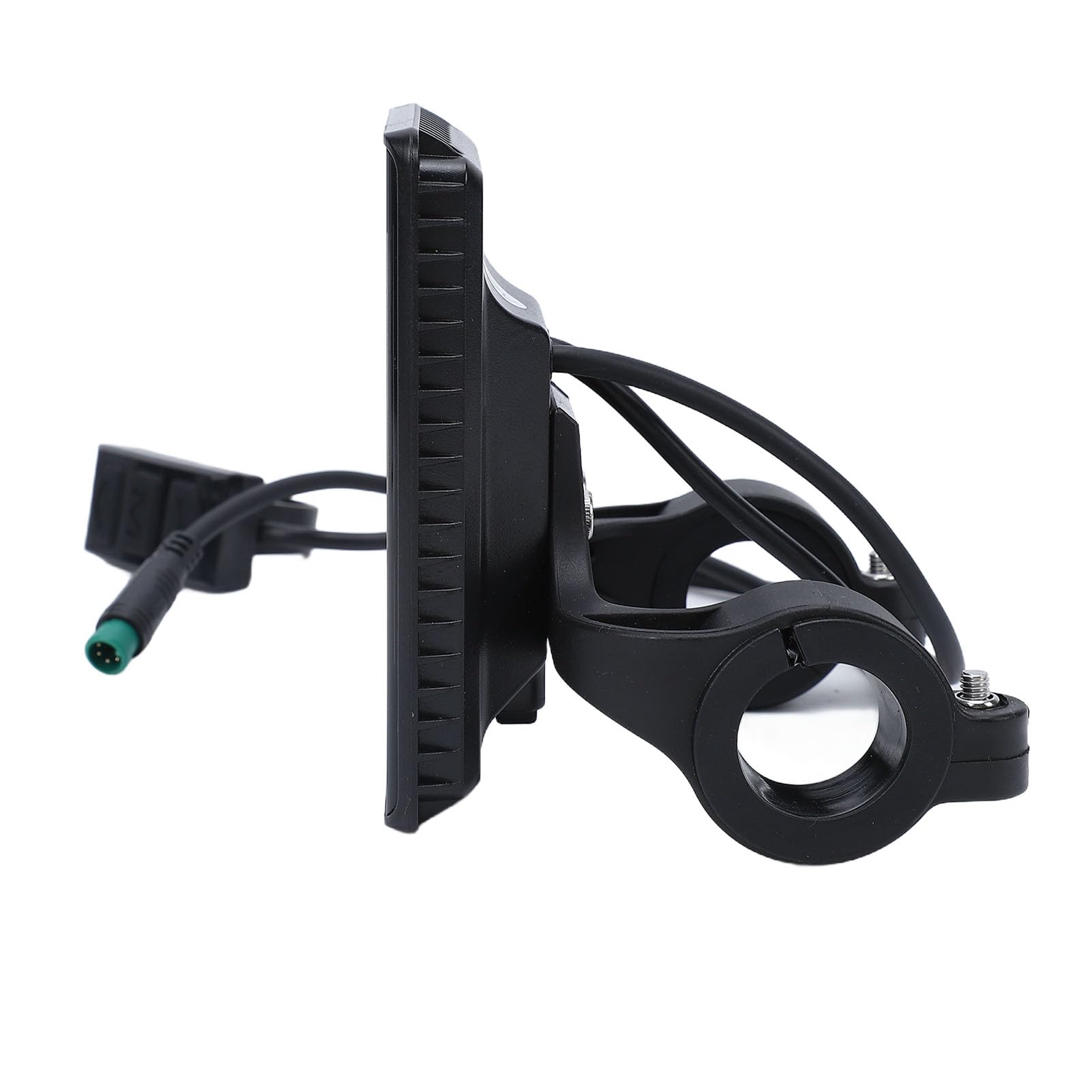 Aramox Contatore Bici Elettrica, Contatore Scooter Elettrico ABS con Display LCD a Colori 24V 36V 48V 60V 5P Connettore USB per Pendolari in Sella a Bici Elettriche e Scooter