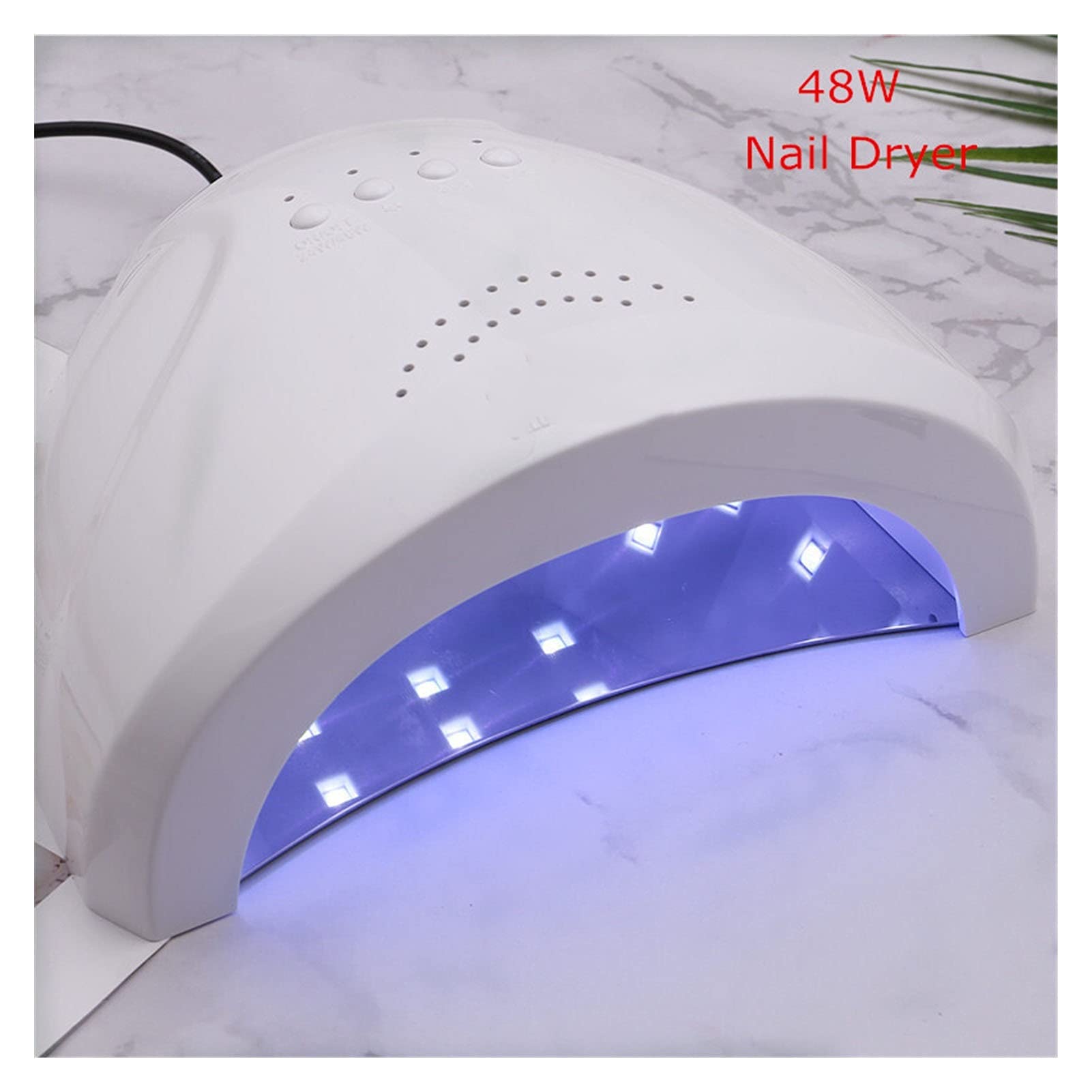 Lampa do paznokci 48W/24W LED Lampa UV suszarka do paznokci maszyna do utwardzania lakieru żelowego narzędzie artystyczne światło 5S/30S/60S timer do lakierów do paznokci