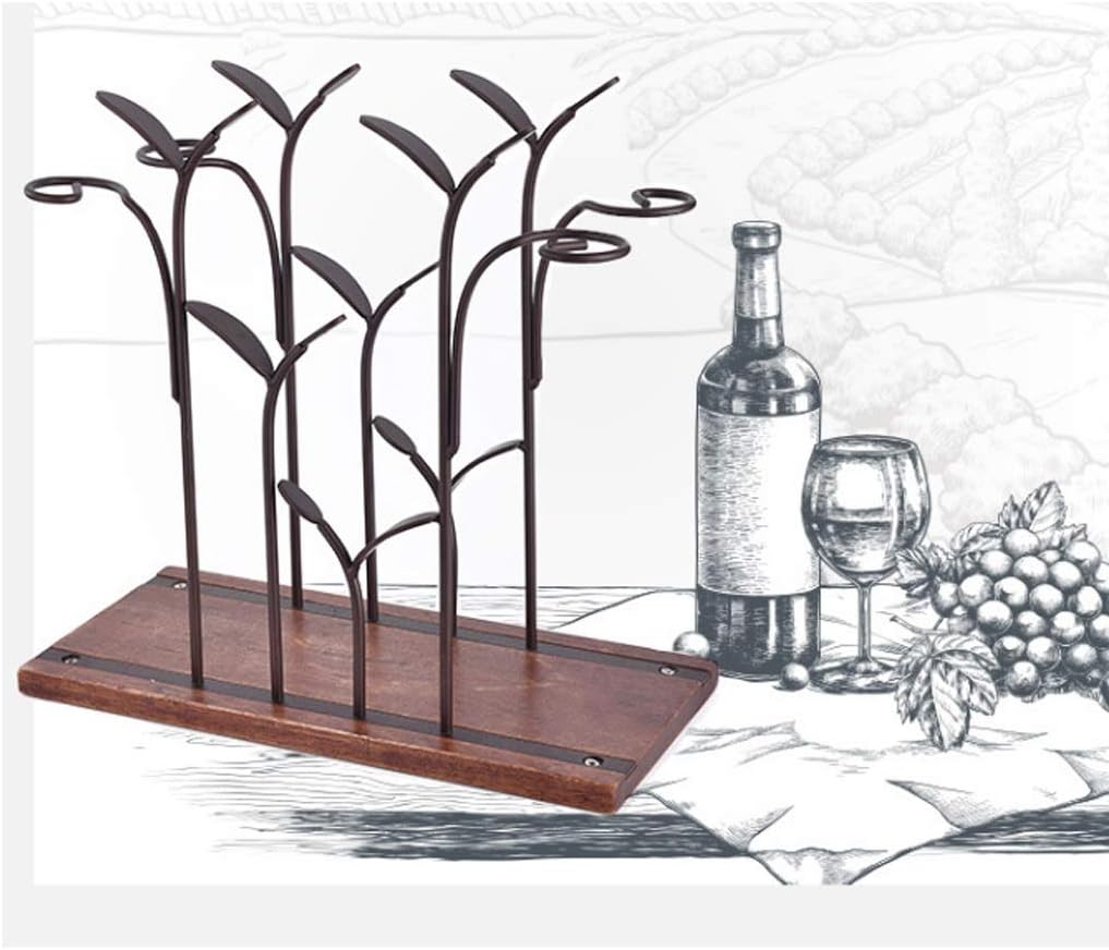 Wine Rack Ornaments Wine Glass Rack Upside Down Household Solid Wood Modern Light Luxury Wine Cabinet Wine Wine Rack Display Stand