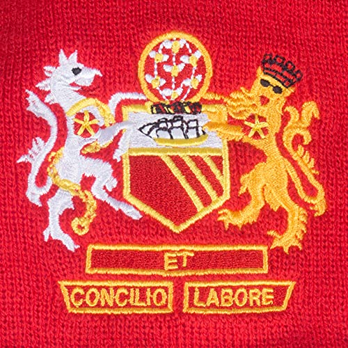 fan originals Scarf Manchester Crest in United Colours Red - Image 3