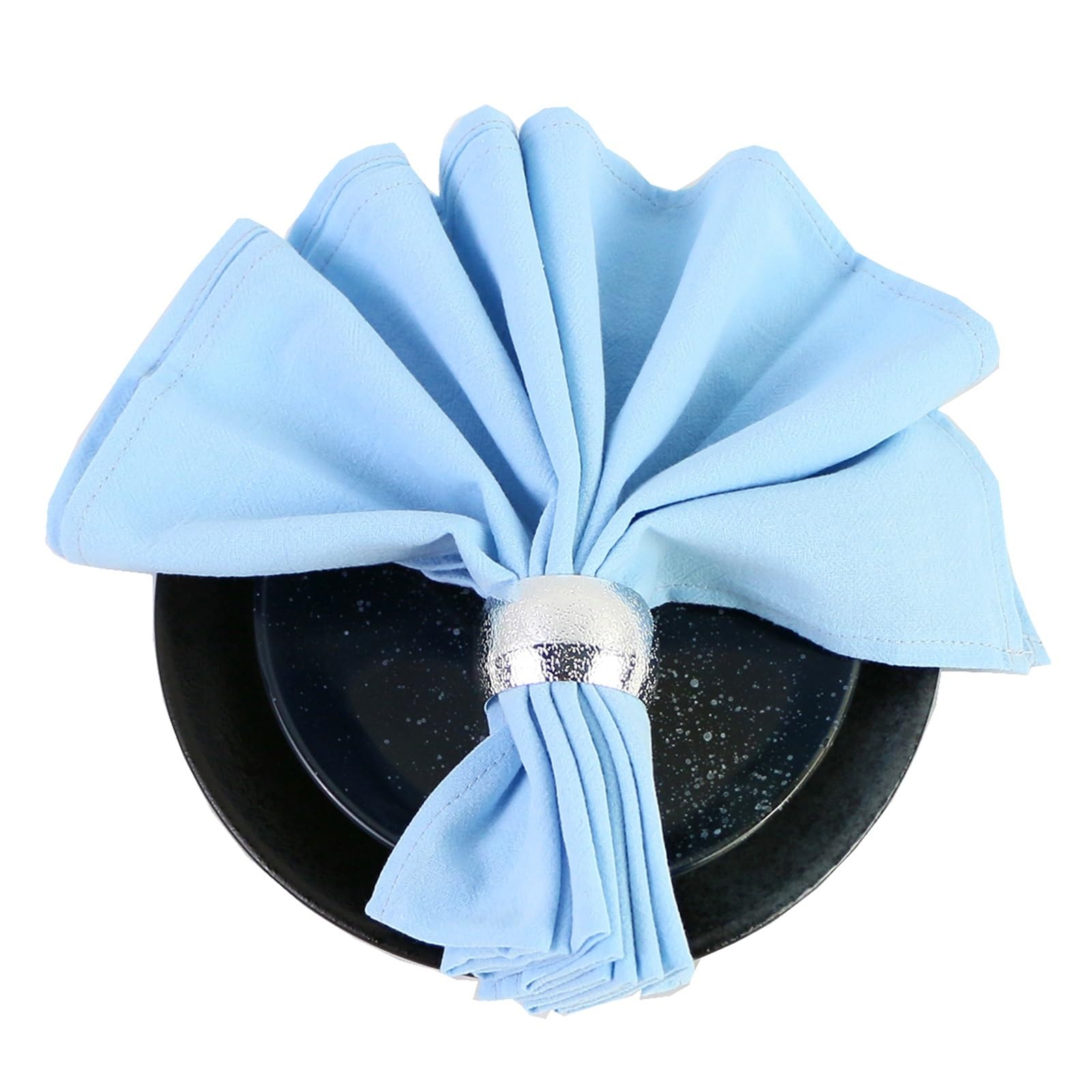Cloth Napkins 50PCS 40X40CM Sage Napkins 100% Cotton Cloth Dinner Table Serviettes Soft Washable Reusable Weddings Parties Restaurant