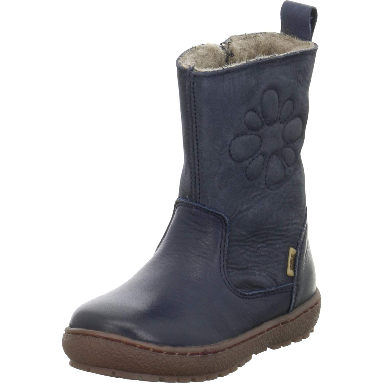 Bisgaard Girls Dora Snow Boots, navy, 8.5 UK