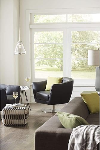 Miniatura 7 de Range Collection - Lámpara colgante costera de cristal transparente con semillas, níquel cepillado