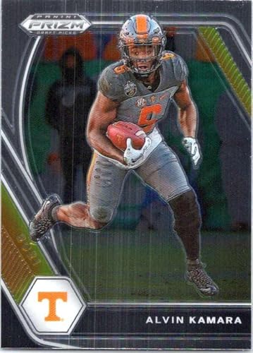 2021 Panini Prizm Draft Picks #39 Alvin Kamara Tennessee Volunteers Football Trading Card