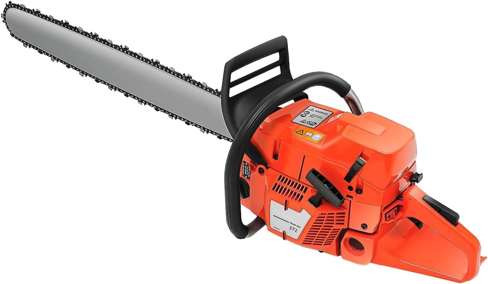 Motosierra de gas, motosierra profesional de mano resistente con sistema antivibración y arranque rápido, motosierra eléctrica para podar árboles, leña, ideal para jardín, granja, uso al aire libre
