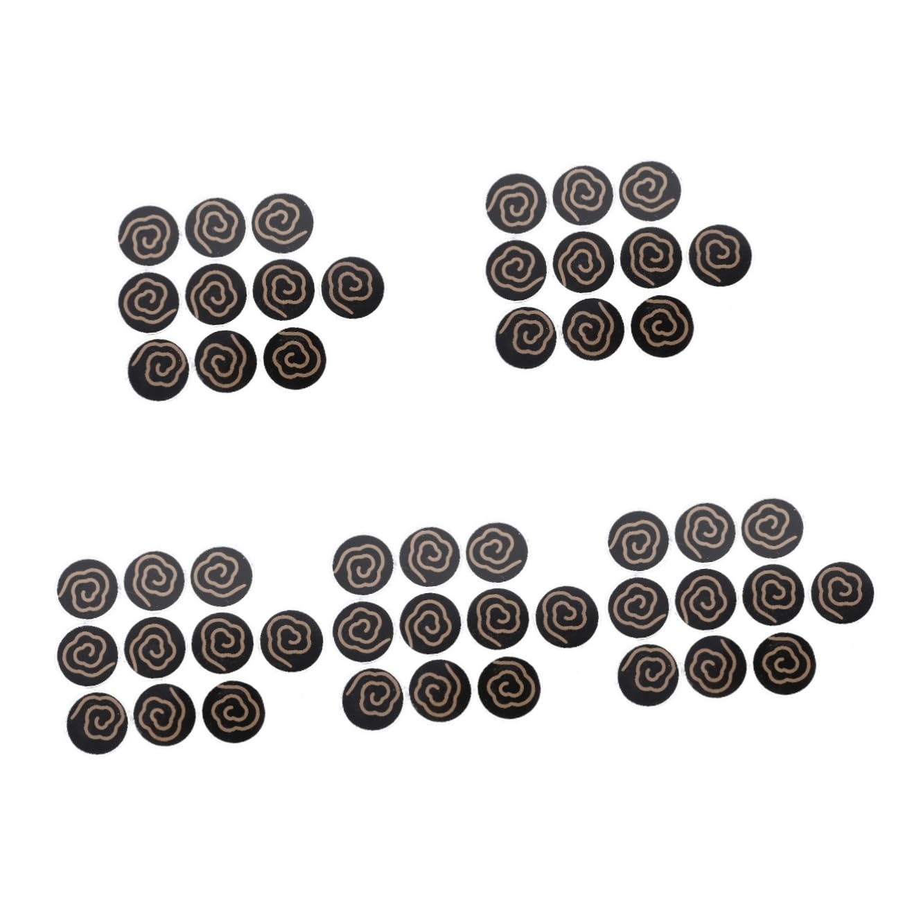 MAGICLULU 5 Sätze Natürliche Xiangyun-dufttabletten Brenner Schlafende Räucherstäbchen Räucherspiralen Für Zu Hause Aromaspulen Duft-räucherstäbchen Duftspulen Natürlicher Duft 10 Stück * 5