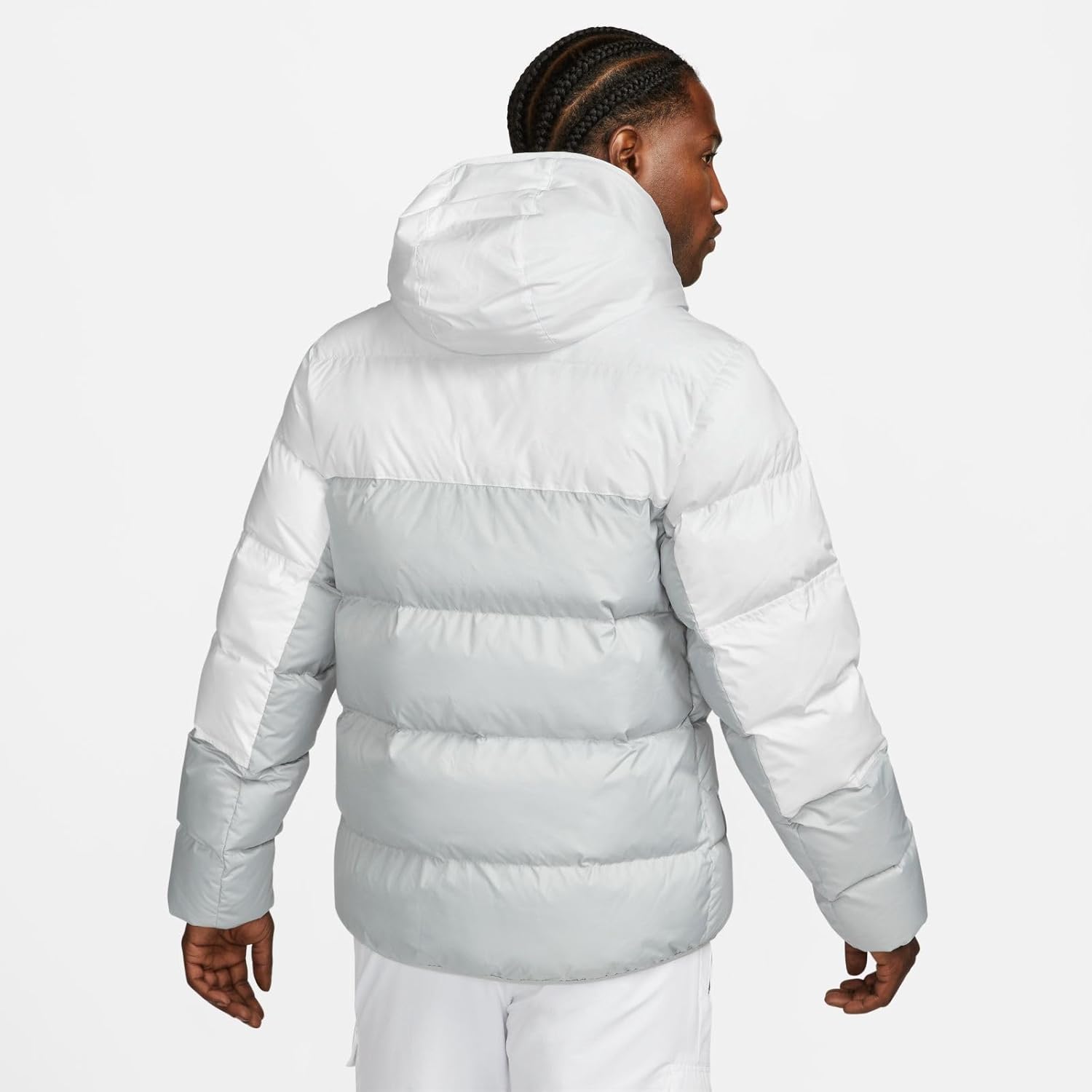 Nike Sportswear Storm-FIT Windrunner Men's PRIMALOFT ® Jacket, White/Light Smoke Grey/Black, 2XL