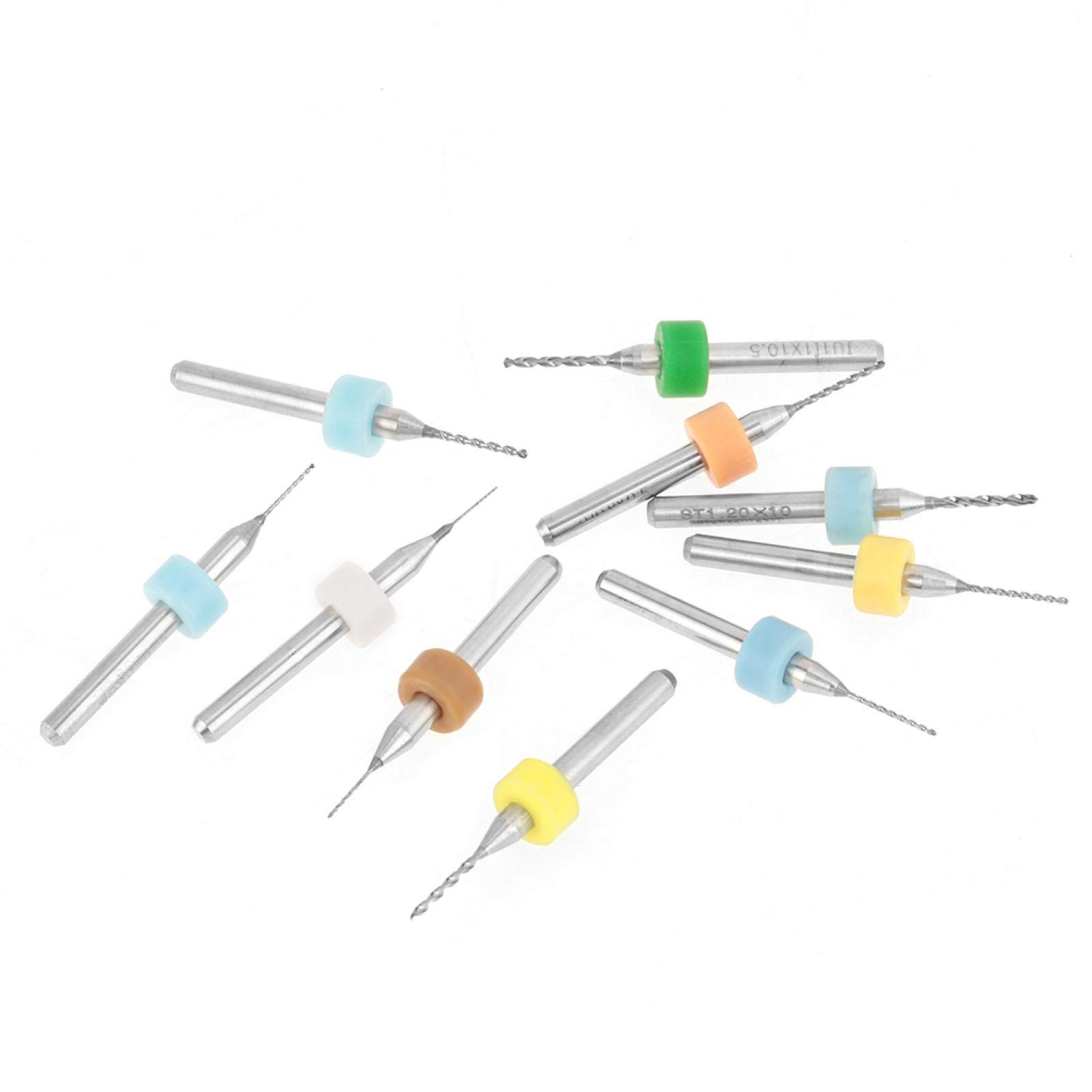 10 Micro-Punte Trapano In Carburo | Diametri 0.3mm - 1.2mm | Per Lavori Di Precisione - Foto 7