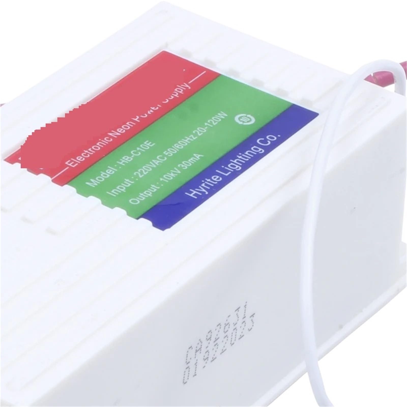 2 szt. elektroniczny transformator neonowy Hb-C10 10 kv zasilacz neonowy 30 ma 20-120 W