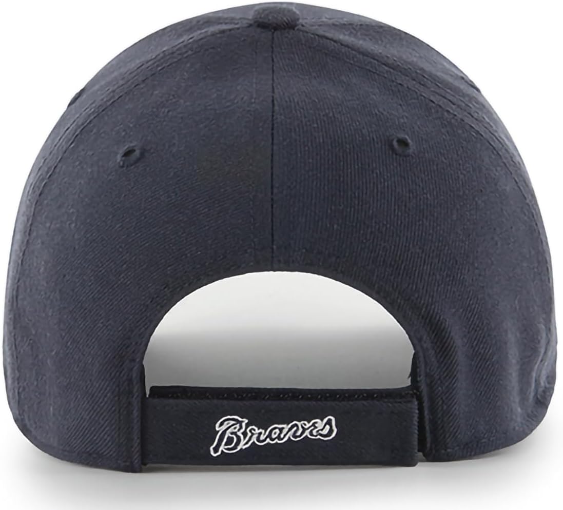 47 Brand MLB Team Color Primary Logo MVP Adjustable Structure Baseball Cap Hat, Adult One Size Fits All - Image 2