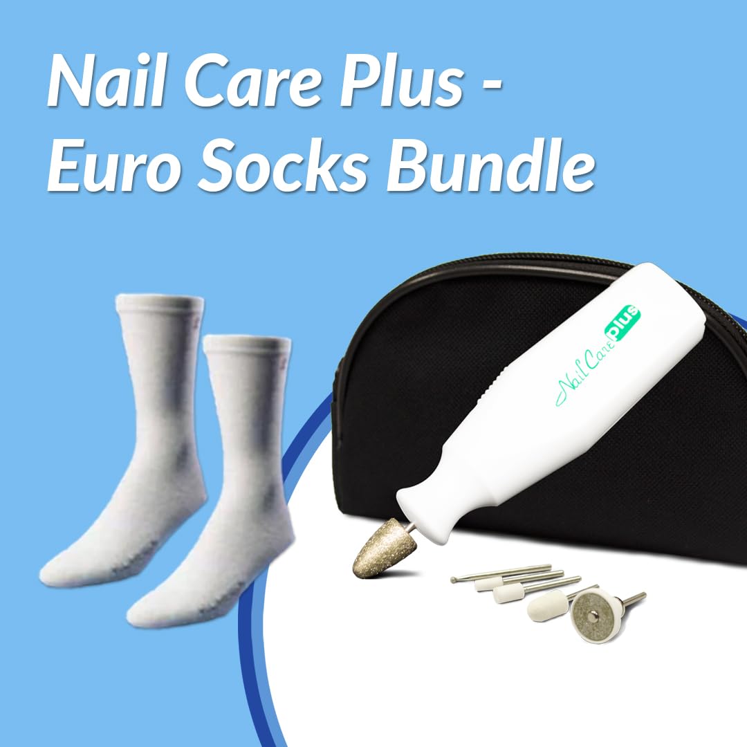 Nail Care Plus and Euro Comfort Sock Bundle | NCP-EUROLWC