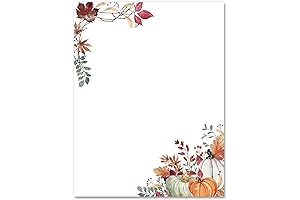 AnyDesign Rustic Fall Wedding Invitations