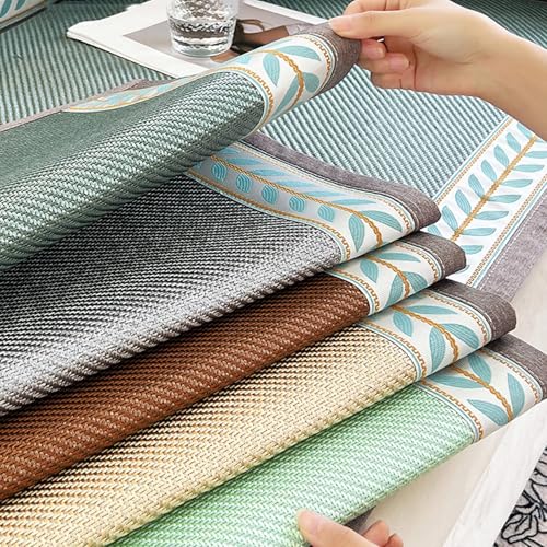 Couvre canape universel design et housse de coussin en tissu