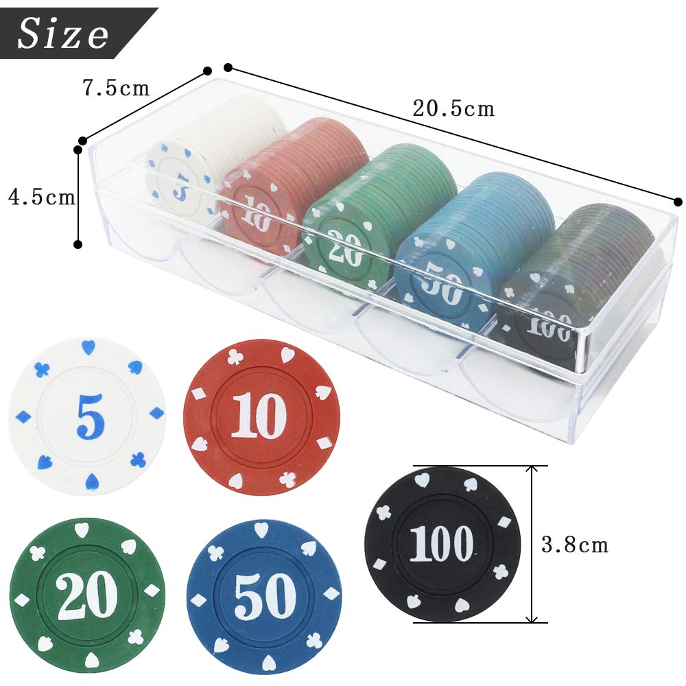 Amazon | 【未来デザイン工房】 カジノチップセット ポーカー