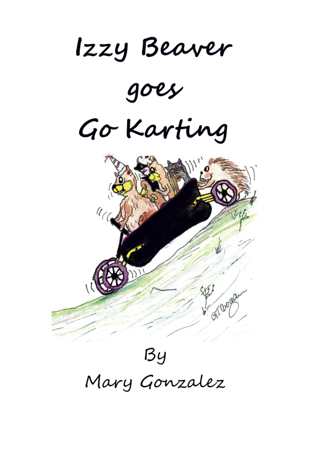 Izzy Beaver Goes Go Karting