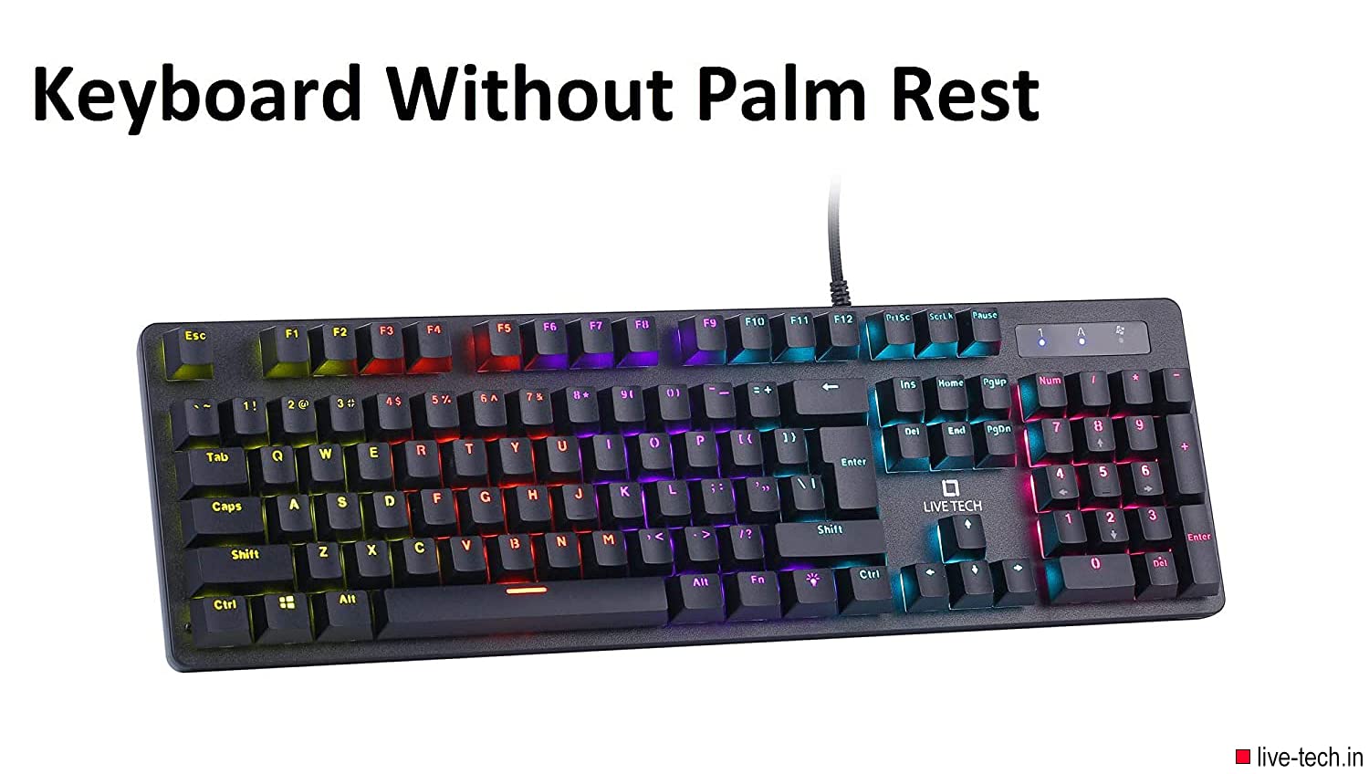 Buy Live Tech Phantom Plus New Version Wired Mechanical Keyboard with