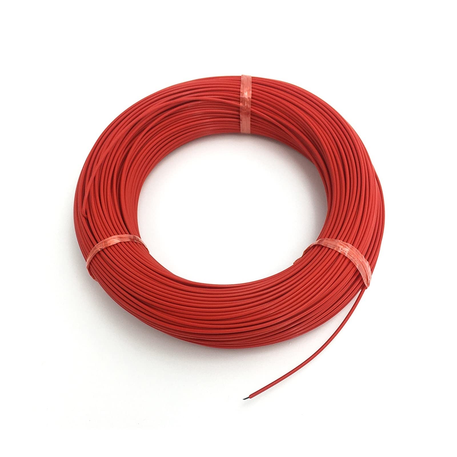 100m podczerwieni 1K 2K 3K 6K 9K 12K 18K 24K fluoroplastyczny ciepły kabel ogrzewanie podłogowe DIY elektryczny kabel grzewczy Joyous (rozmiar: 100m, kolor: 12K 33 Ohm)