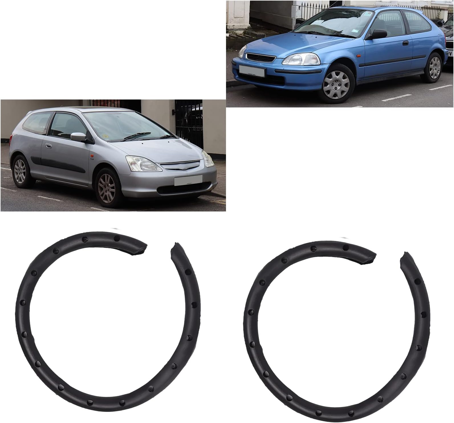 Amazon.com: Universal Coil Spring Silencer Insulator Rubber Sleeve ...