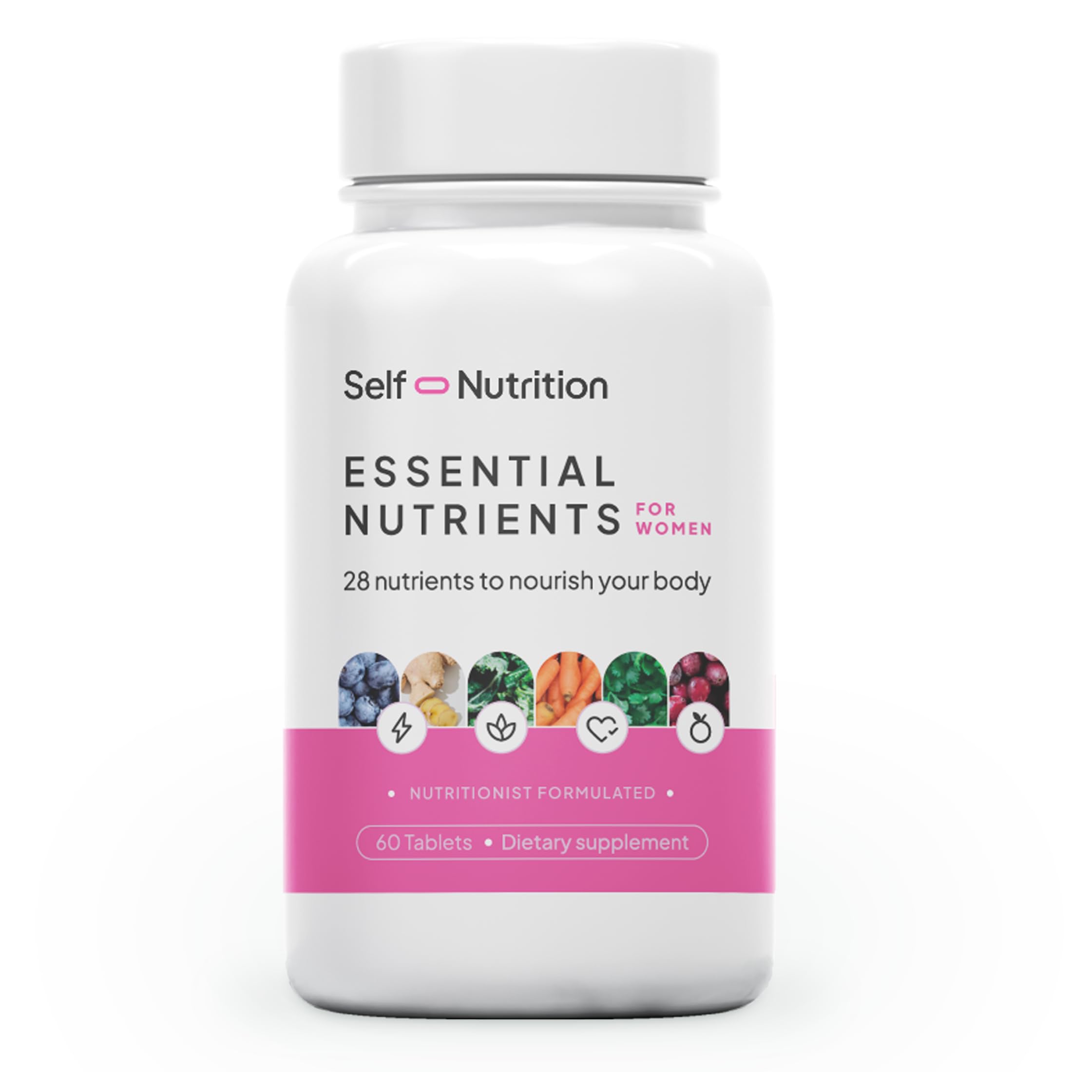 Vegan Multivitamins for Women - Once Daily - 28 Nutrients - Boost Energy, Sleep, Hair, Skin, Nails & Reduce Cravings - Keto, Vegan, Gluten Free, USA, 2-Months Supply