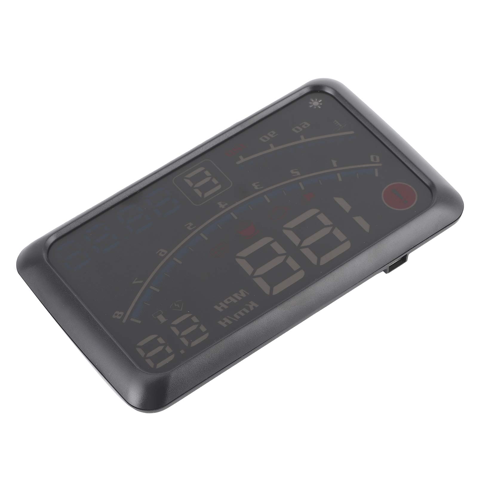 Proiettore per Auto Headup Display Set OBD2 HUD Parabrezza E4 Dati di Guida Universali Schermo a Colori Elettrico 5,5 Pollici