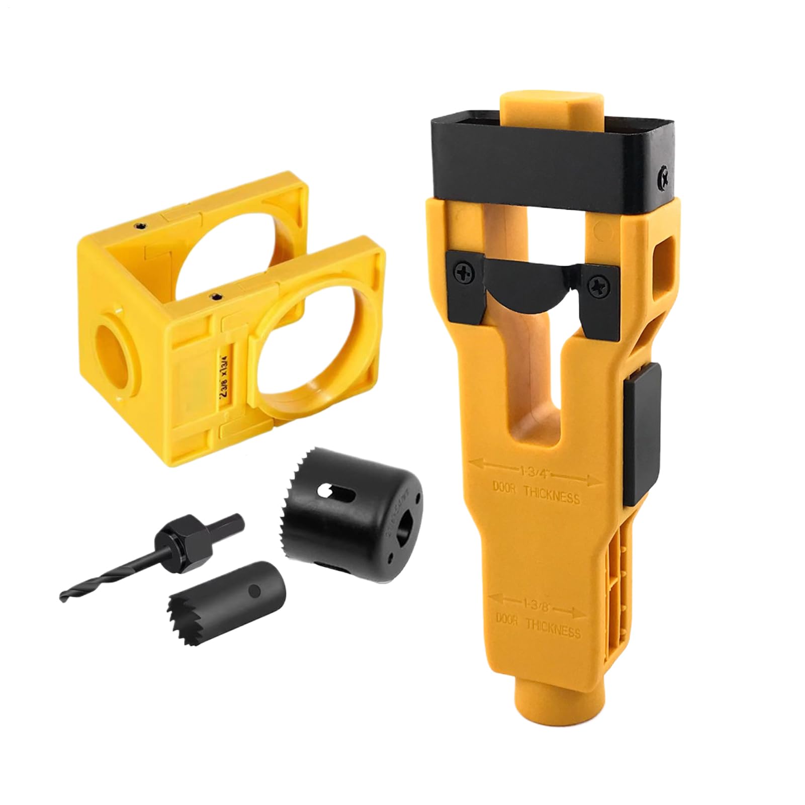 Kit d'installation de serrure de porte et accessoires pour poignées et étagère