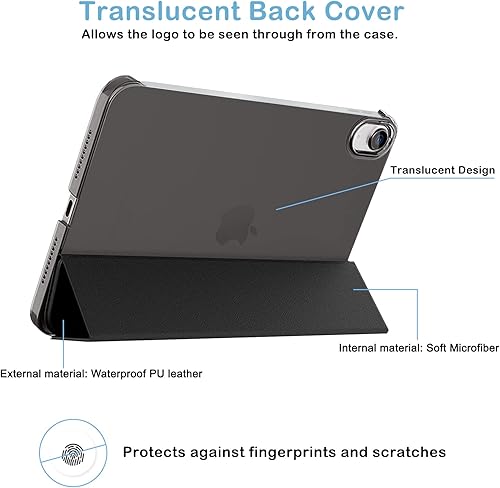 Miniatura 5 de MOSISO Funda compatible con iPad de 10.9 pulgadas de 10.9 pulgadas 2022 con parte trasera de PC y compatible con MacBook Pro de 13 pulgadas