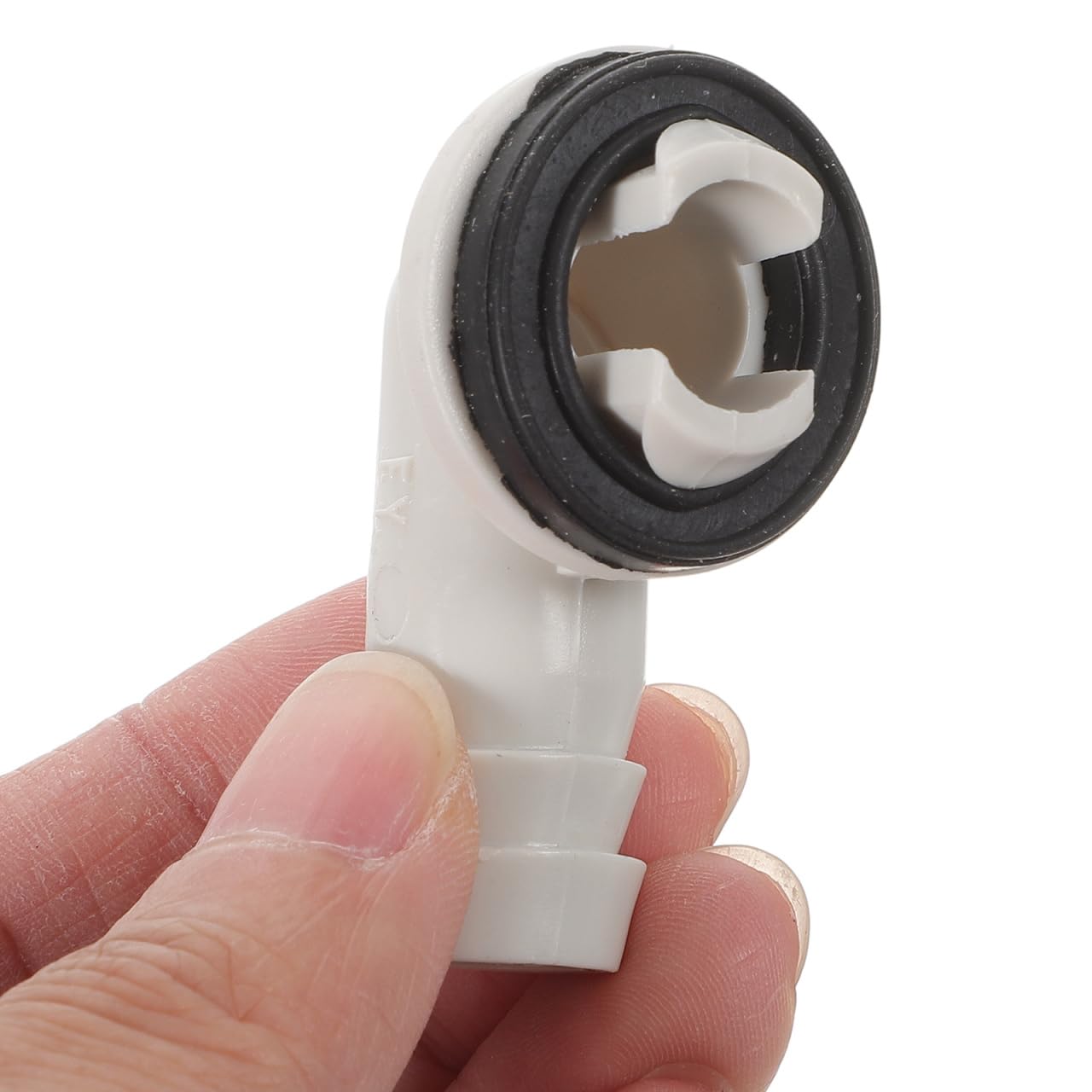 DOITOOL - Conector de manguera de drenaje de aire acondicionado (3 unidades, 15 mm, conexión acodada de evacuación de condensados, con anillo de goma antifugas, adaptador de unidad de CA y ventana de
