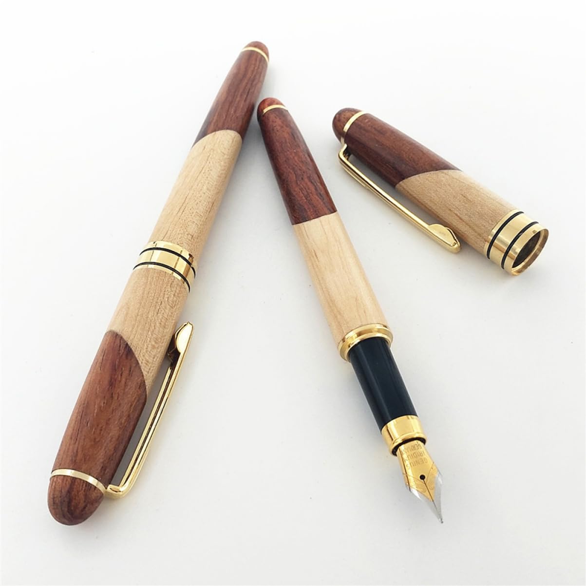 Lot de 3 stylos plume en bois de calligraphie vintage fournitures scolaires meilleur stylo plume en fibre de verre stylo plume stylo plume stylo plume stylo stylo plume stylo stylo de bureau