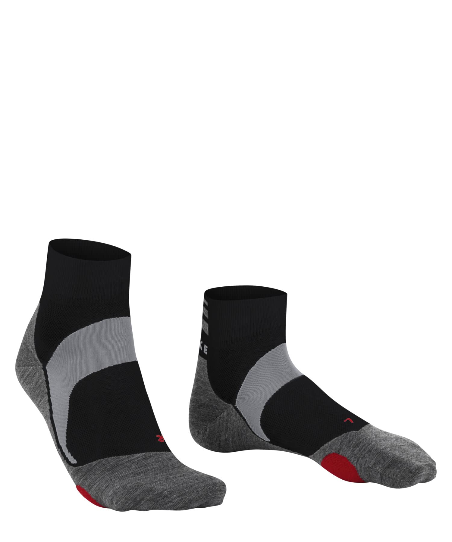 FALKE mixte BC5 chaussettes de cyclisme rembourrage léger renforts | chaussettes de cyclisme légères pour les trajets quotidiens