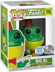 Funko 36542 POP: Spastik Plastik - Big Al, Verde, exclusivo da loja, multicolorido,